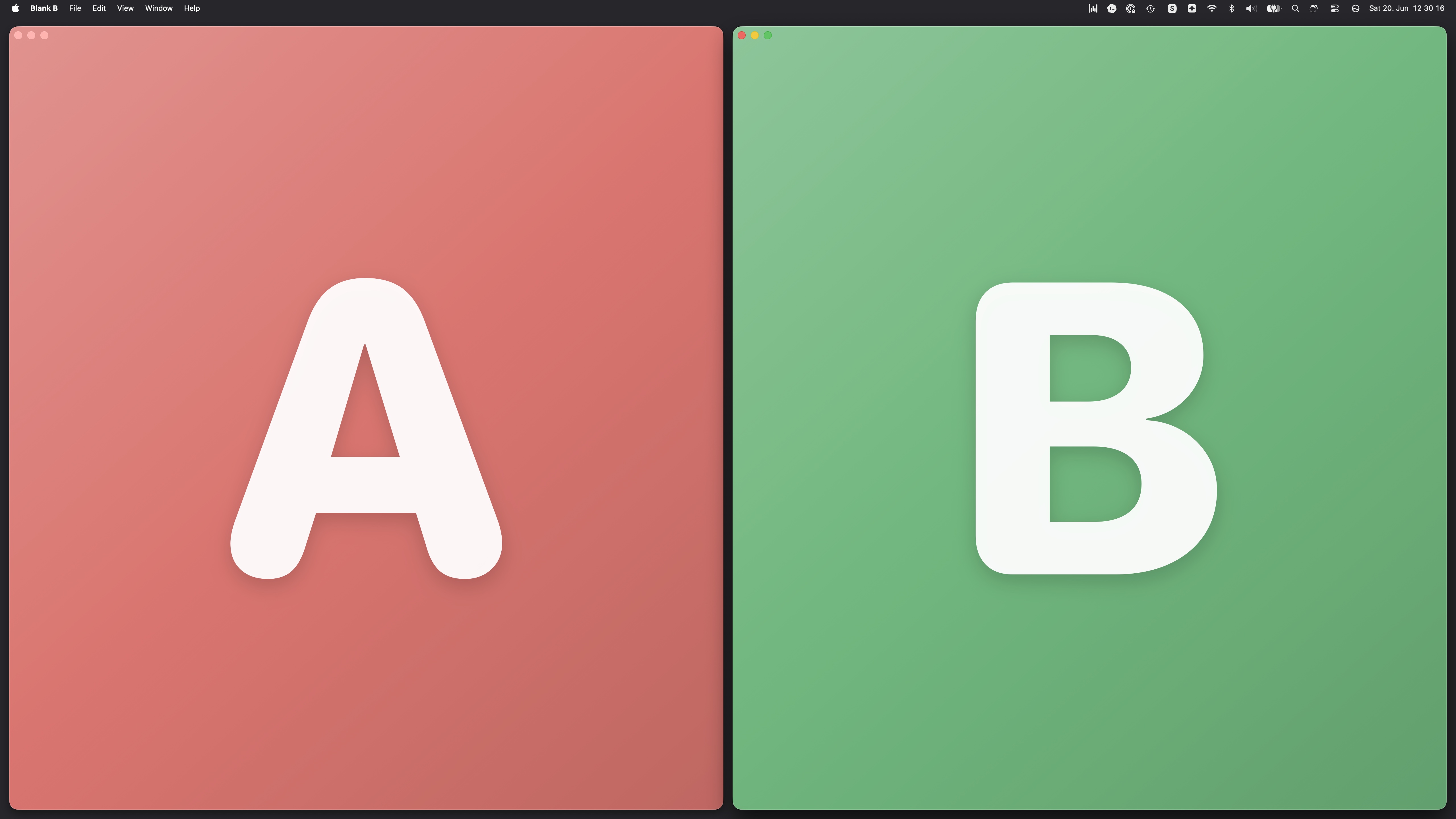 Layout: left and right screenshot