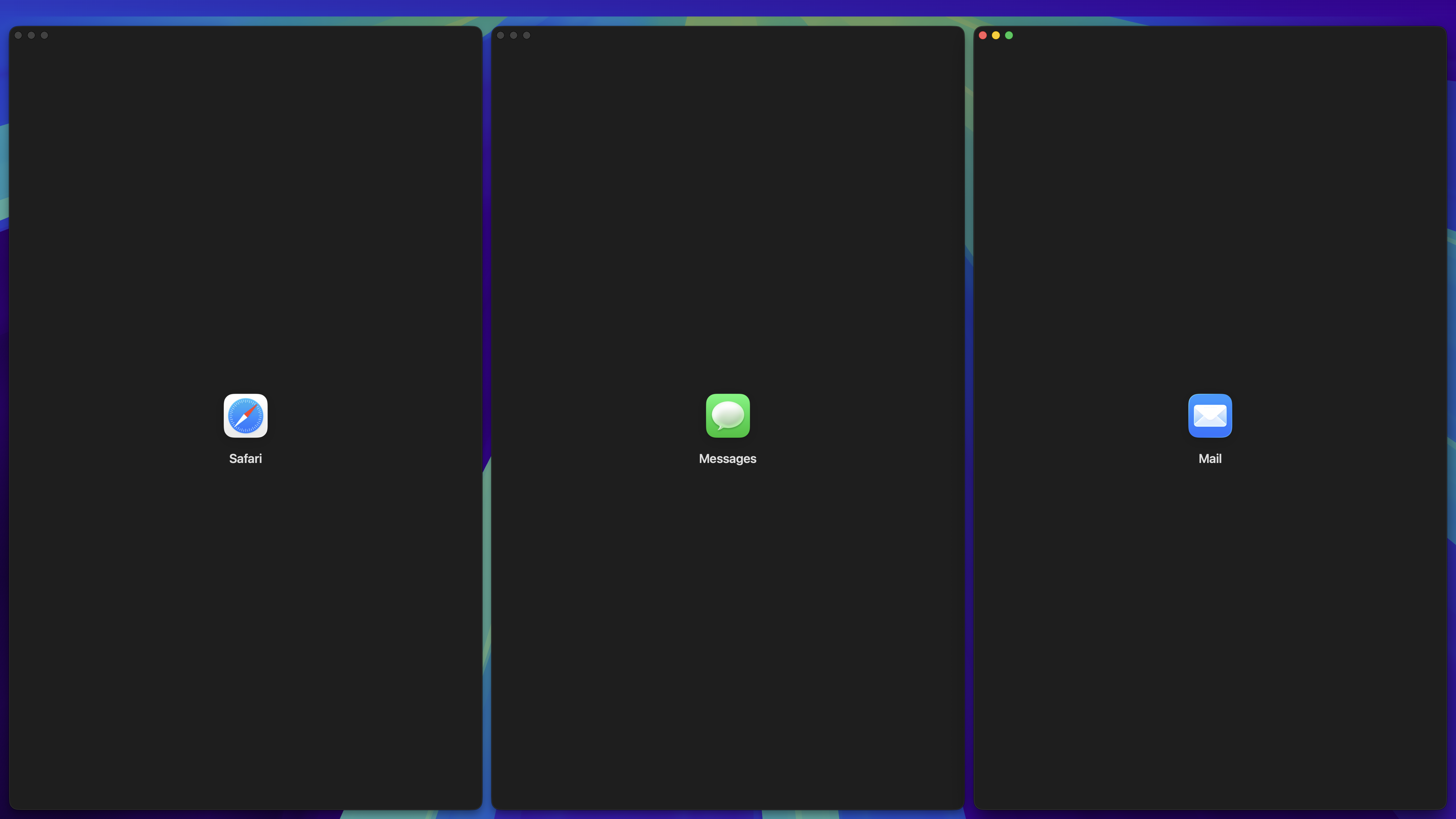 Layout example 2 screenshot